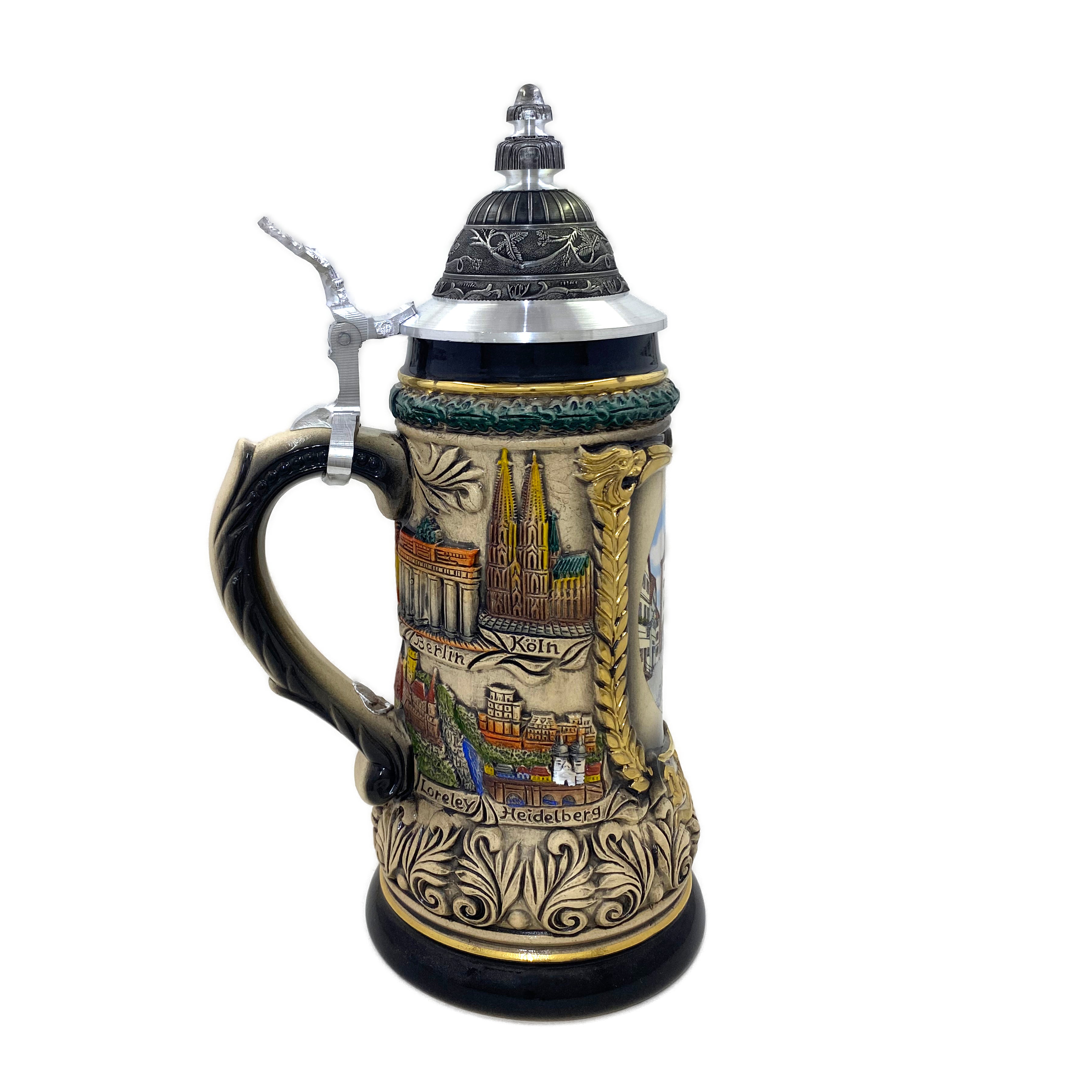 Zoeller & Born German Landmarks Rothenburg Beer Stein - Thumbnail 2