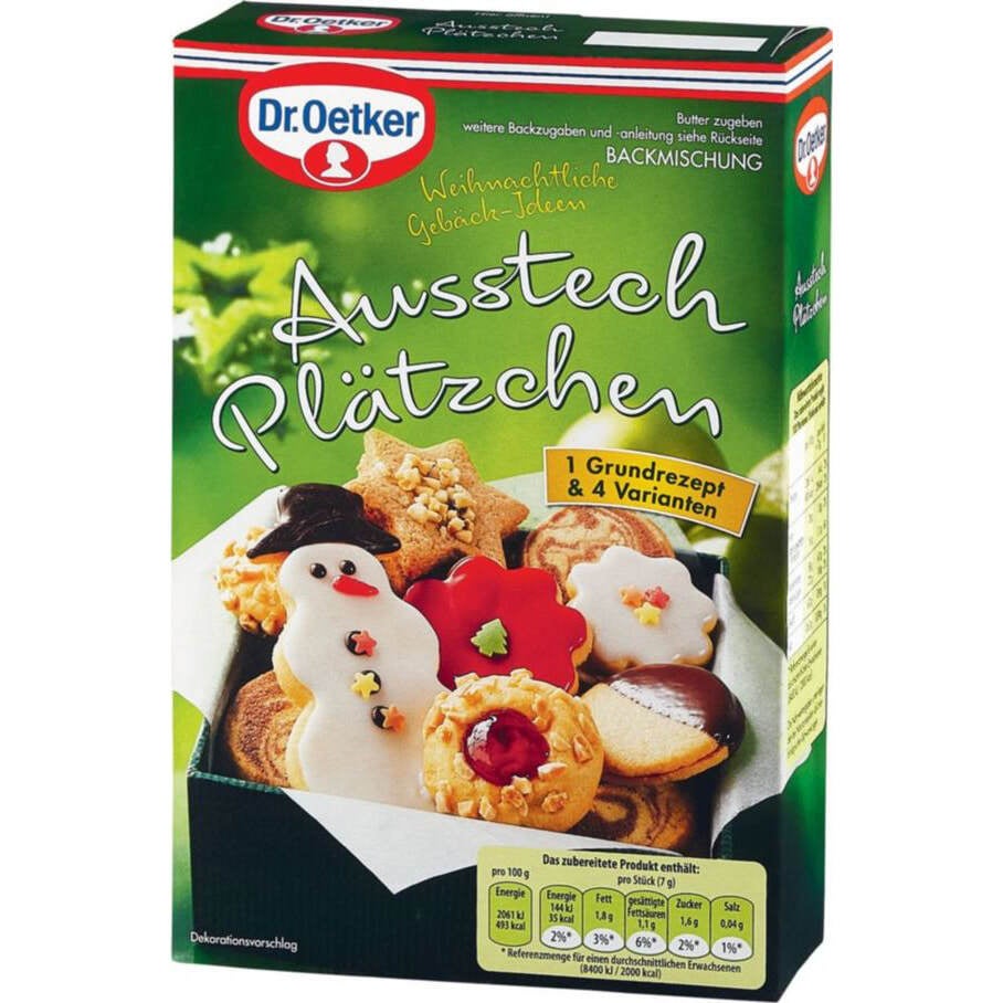 Dr. Oetker Deco Cookies Rudolf, Kit Galletas Con Motivos De Navidad por  3,32€